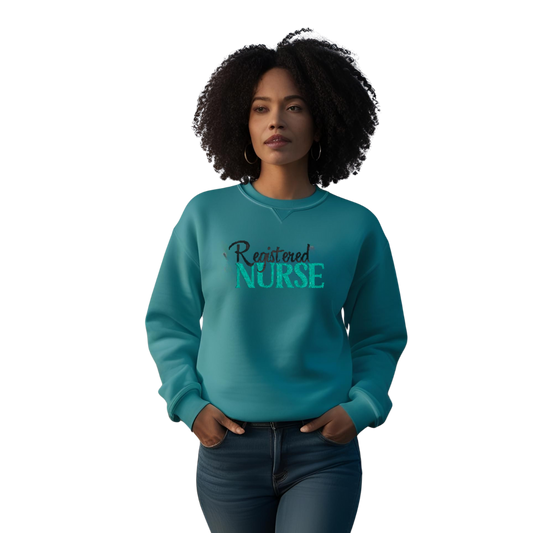 Embroidered Career Sweatshirt *Fill Stitching