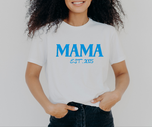 Show Your Role Family Embroidered Stitched T-shirt